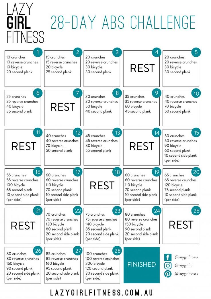 28 Day Challenge Workout Download